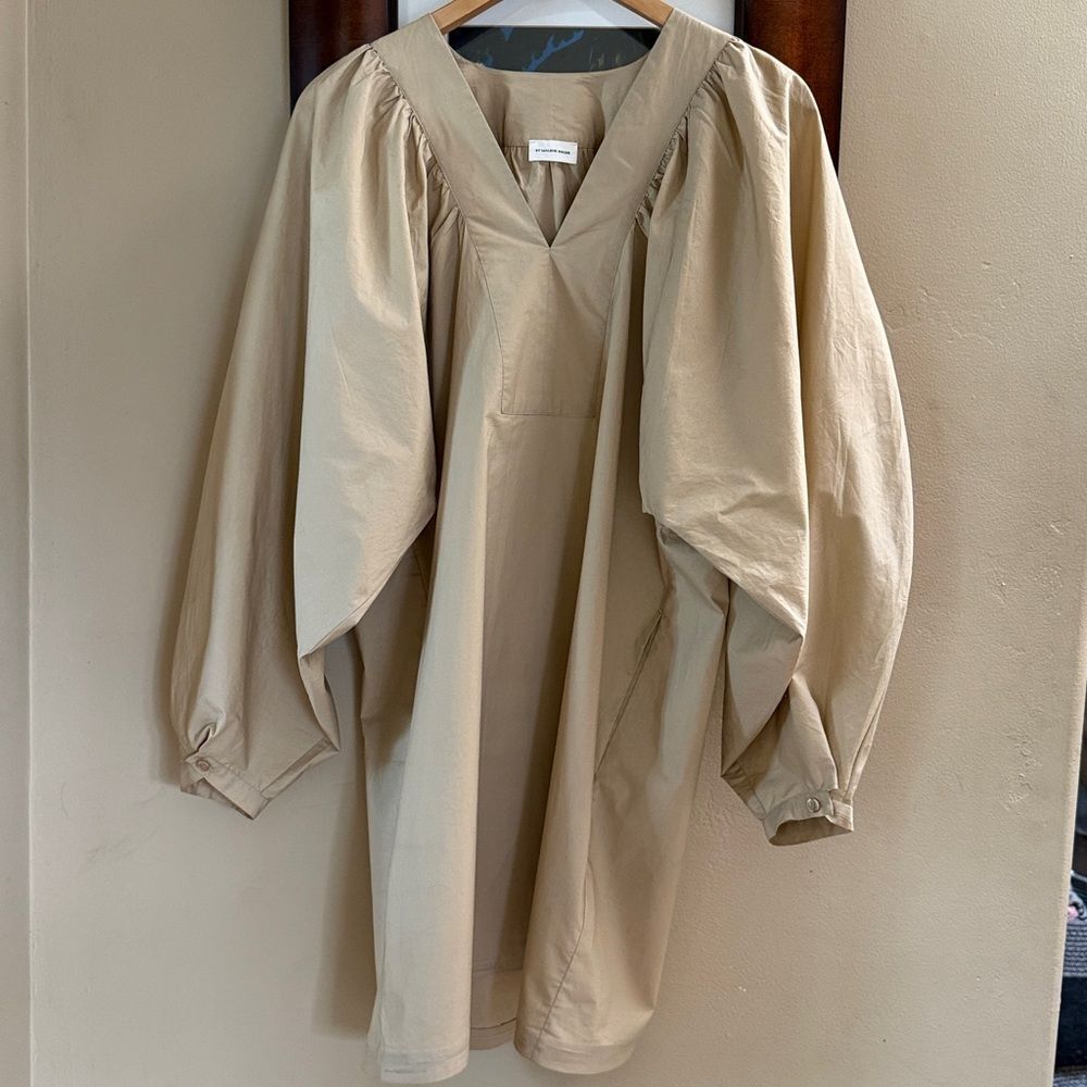 Malene Birger Miral Organic Cotton Poplin Dress Size 4